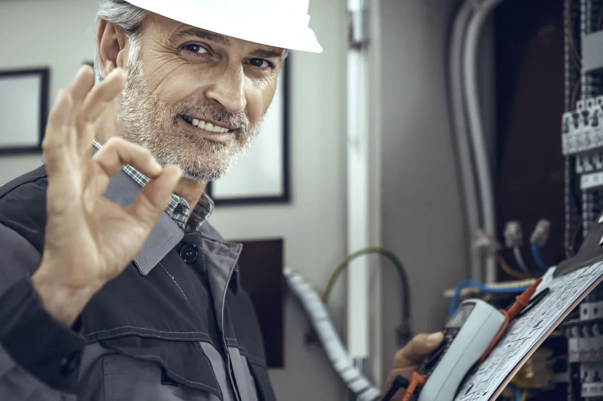 Cuadro eléctrico con diferenciales y magnetotérmicos instalado en una vivienda de Gran Canaria